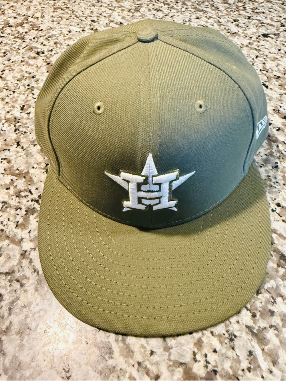 New Era Houston Astros 59Fifty Fitted Hat 7 5/8